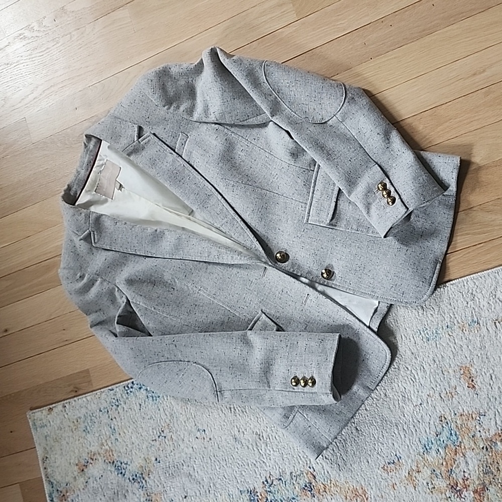 Banana Republic elbow patch blazer